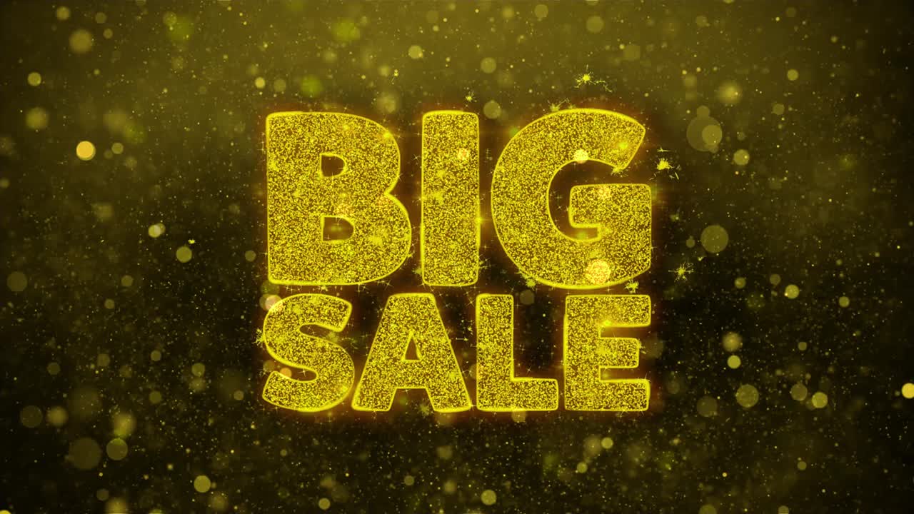 Big Sale Glitter Graphic Design