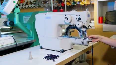 seamstresses work in main sewing shop