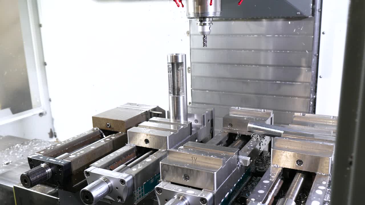 CNC Machine in Operation