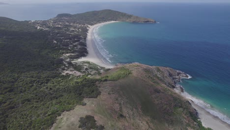 scenic beach on wreck bay