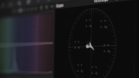 Vectorscopio-Gráfico-De-Color-Relleno-De-Vídeo-Clasificación-De-Color-Corrección-De-Color-Edición-De-Software