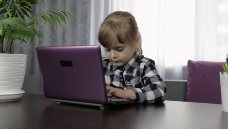 Girl-doing-online-homework-using-digital-laptop-computer.-Distance-education