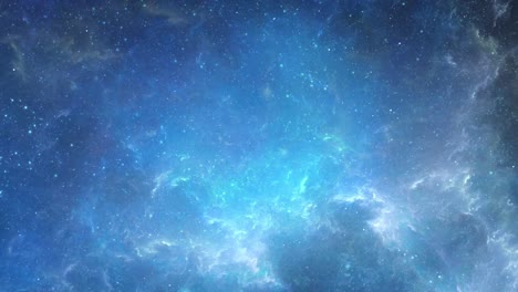 animación de la galaxia azul en cg