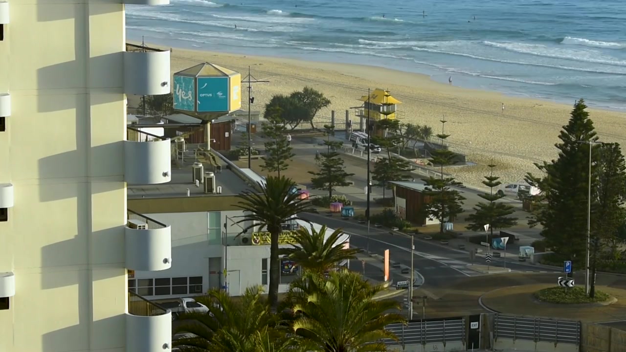 Timelapse de la playa Surfers Paradise