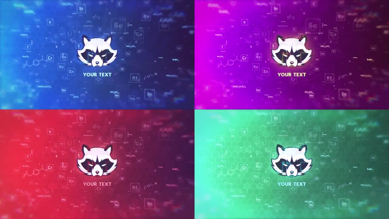 Chemical Digital Logo Reveal