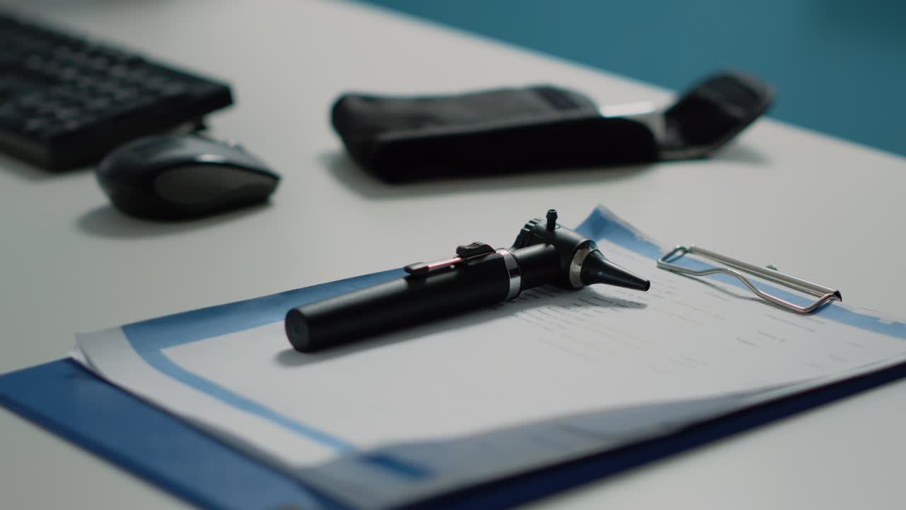Medical Equipment on Desk