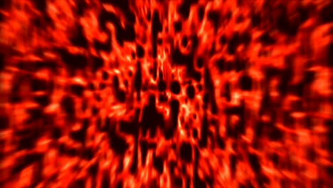 animación abstracta estilizado fondo rojo