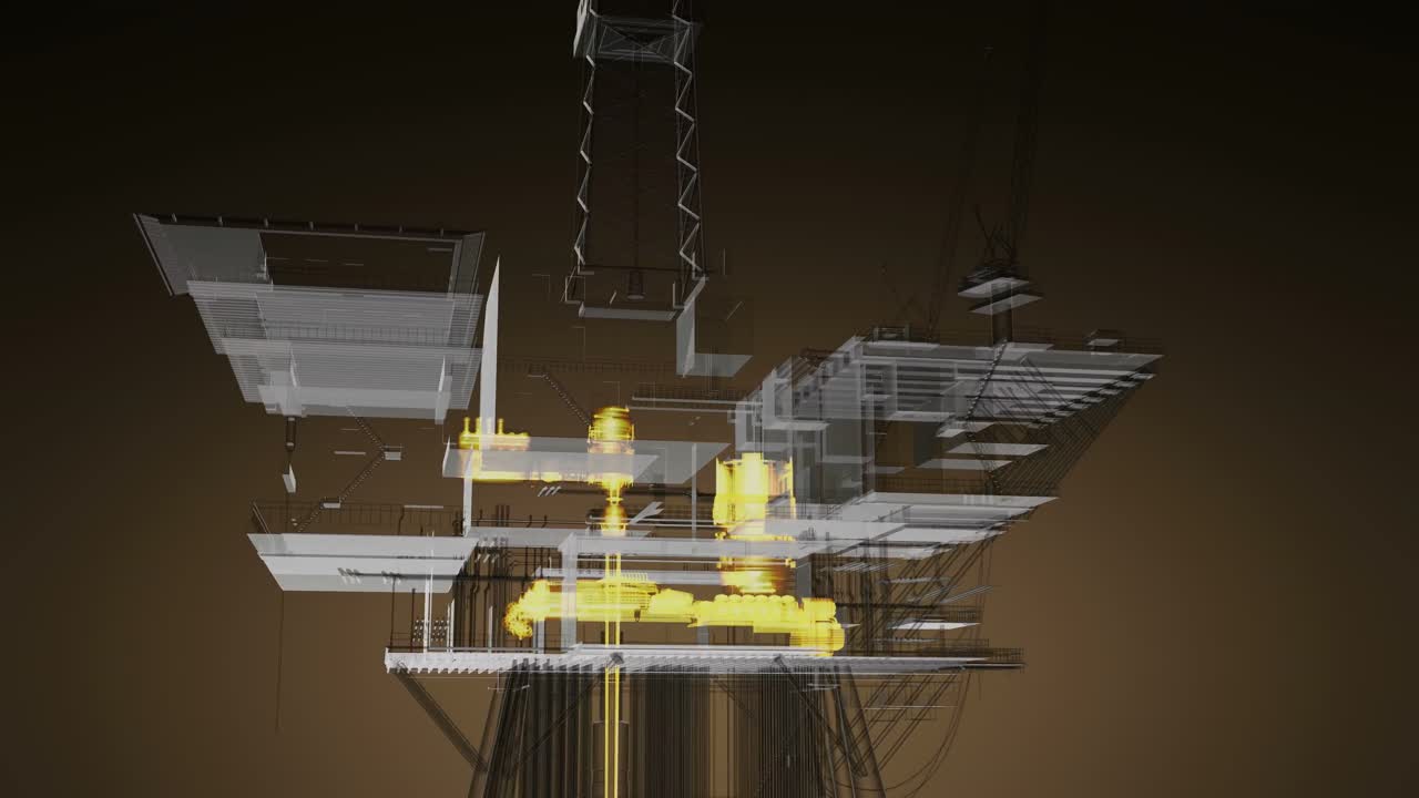 Loop Rotate Oil and Gas CentralPprocessing Platform