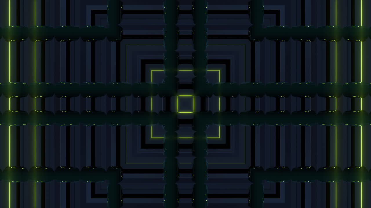 patrón geométrico de neón abstracto