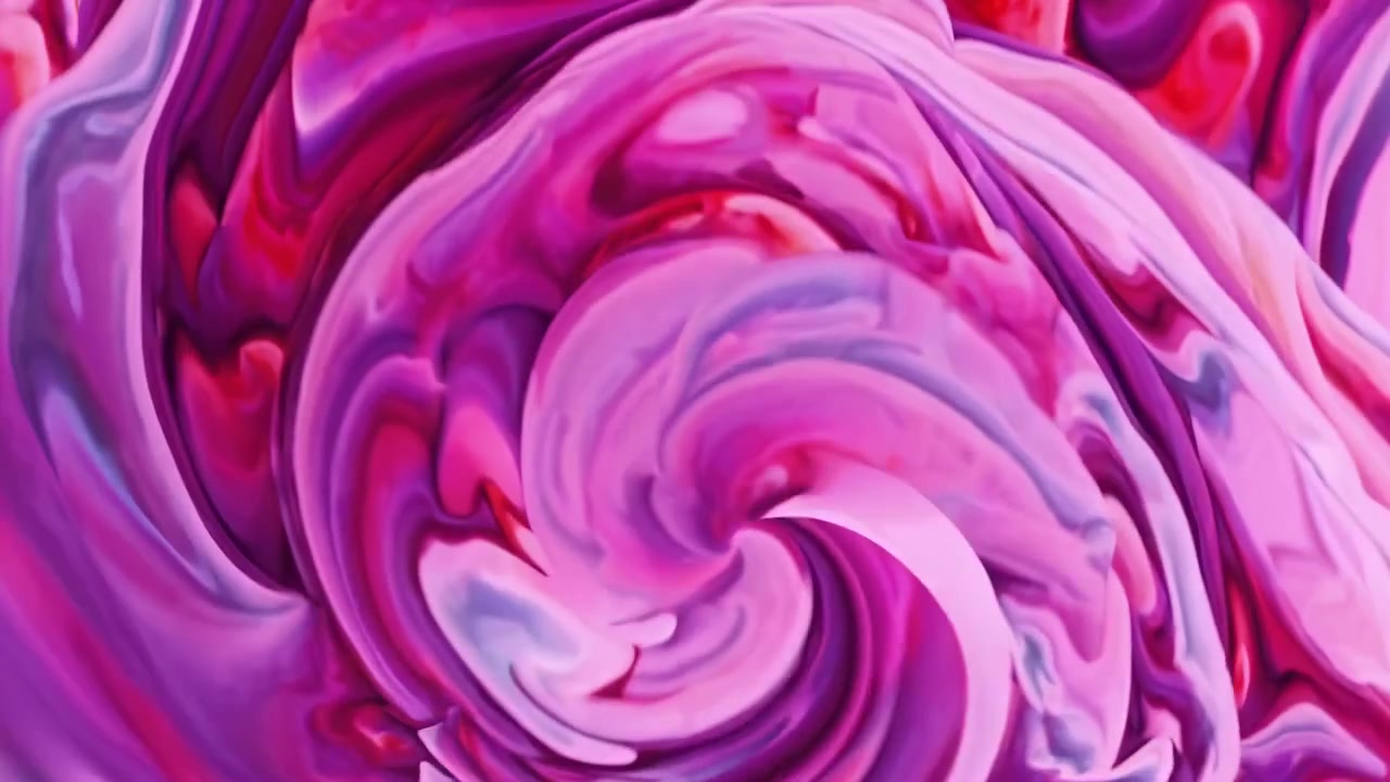 Abstrakte wirbelnde rosa und lila flüssige Farbtextur