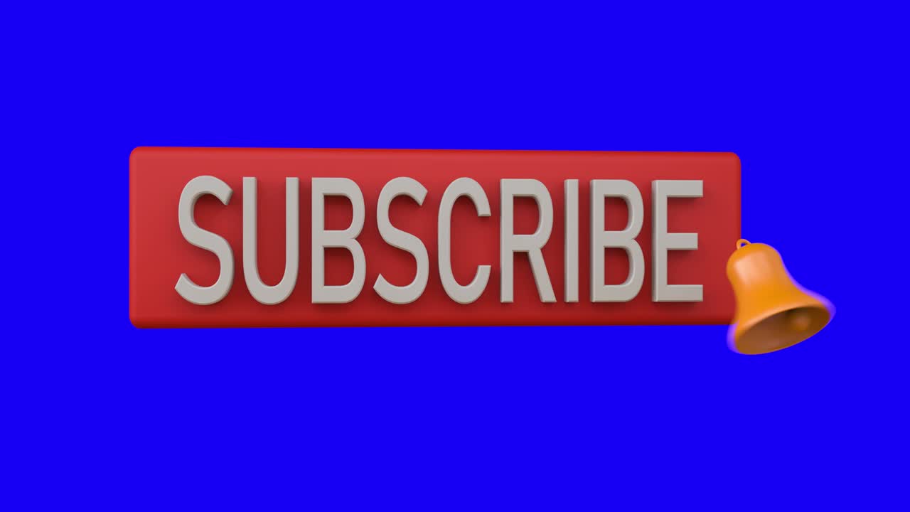 Subscribe button with a notification bell