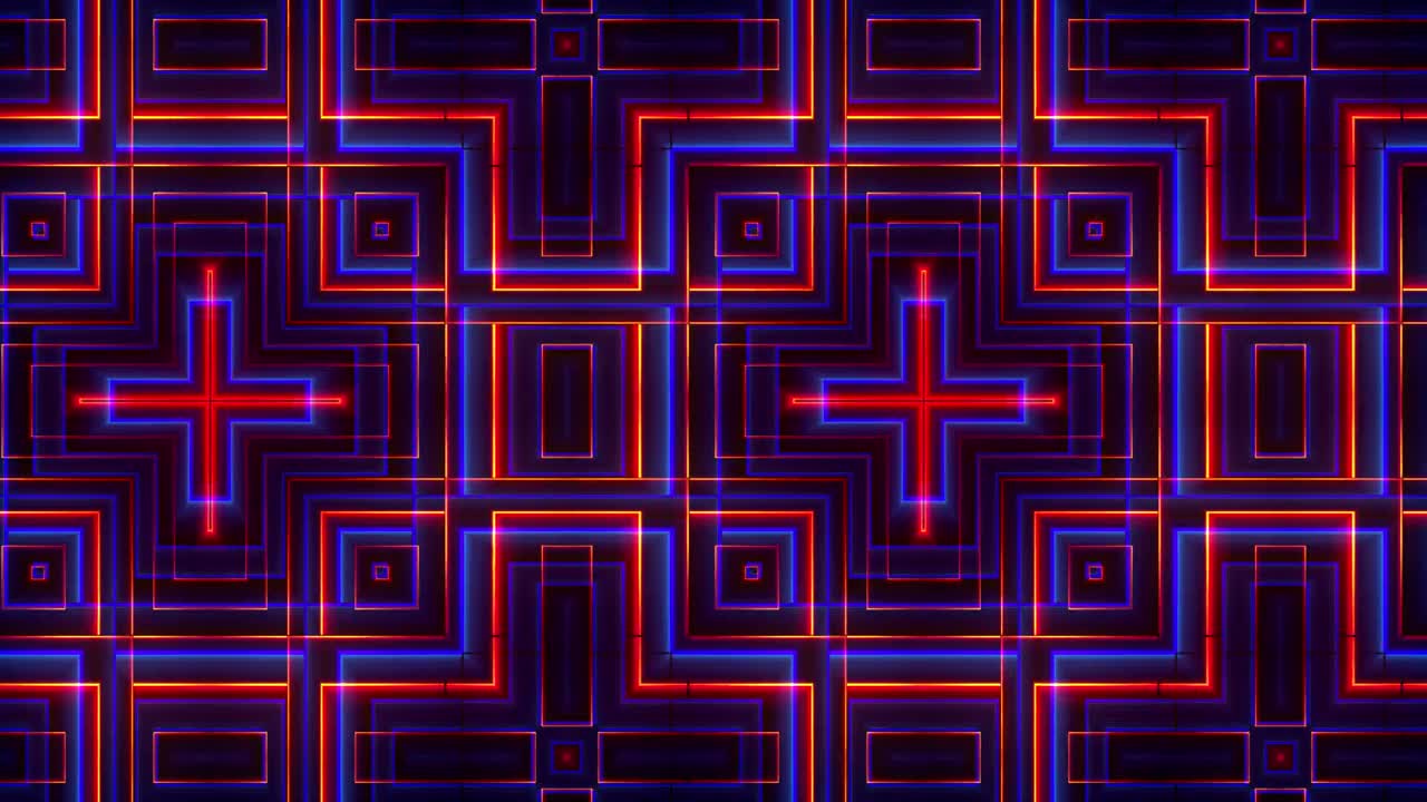 Светящийся неоновый свет, VJ-петля, фон для LED-экрана