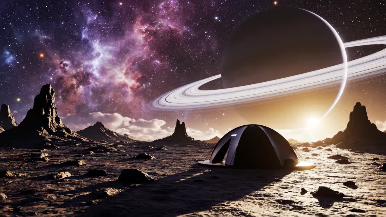 Camping on an Alien Planet