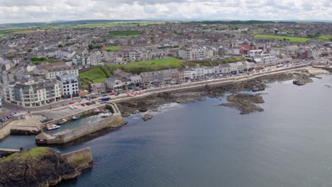 Portstewart-town-on-the-Causeway-Coastal-Route,-Northern-Ireland