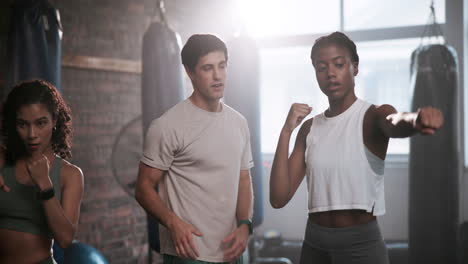 fitness workout in the gym