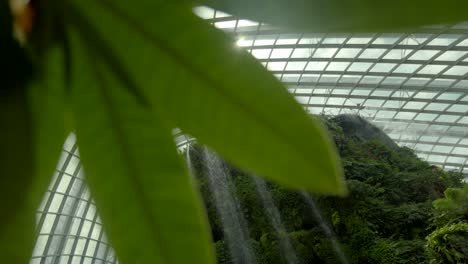 Cloud-Forest-Gardens-An-Der-Bay-Singapur-Spin-Offenbaren-Den-Haupteingang-Des-Wasserfalls