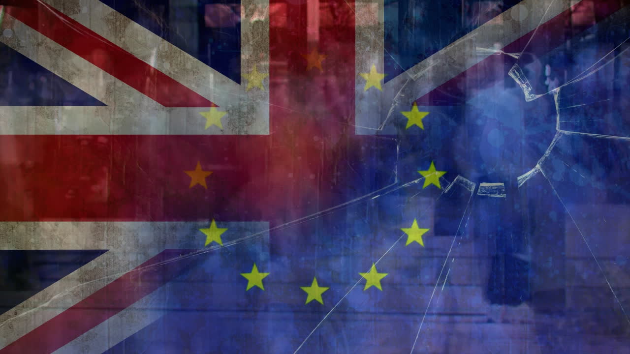 거리를 가로지르는 사람들 비디오