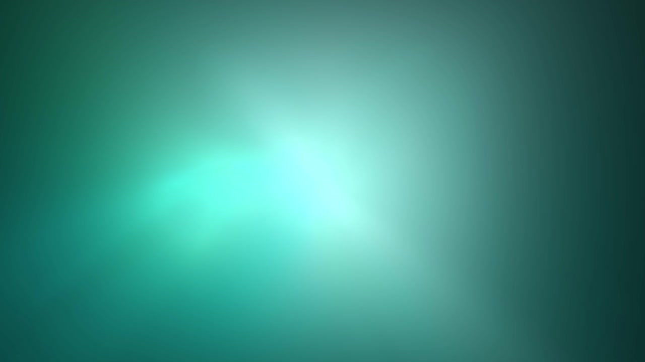 juego de luces en el fondo verde del agua