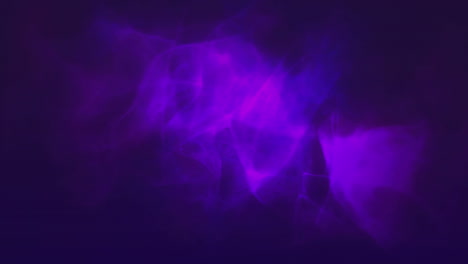animación de onda digital púrpura contra un fondo azul con espacio de copia
