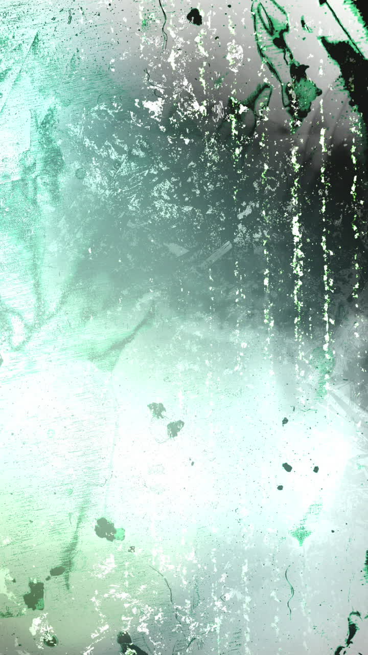 Texture grunge astratta con perdite di luce verdi ed effetto liquido