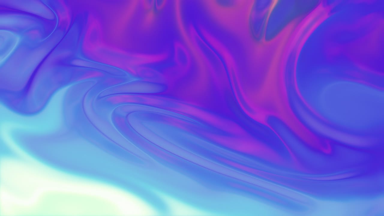 Boucle d'animation graphique de vagues iridescentes en dégradé