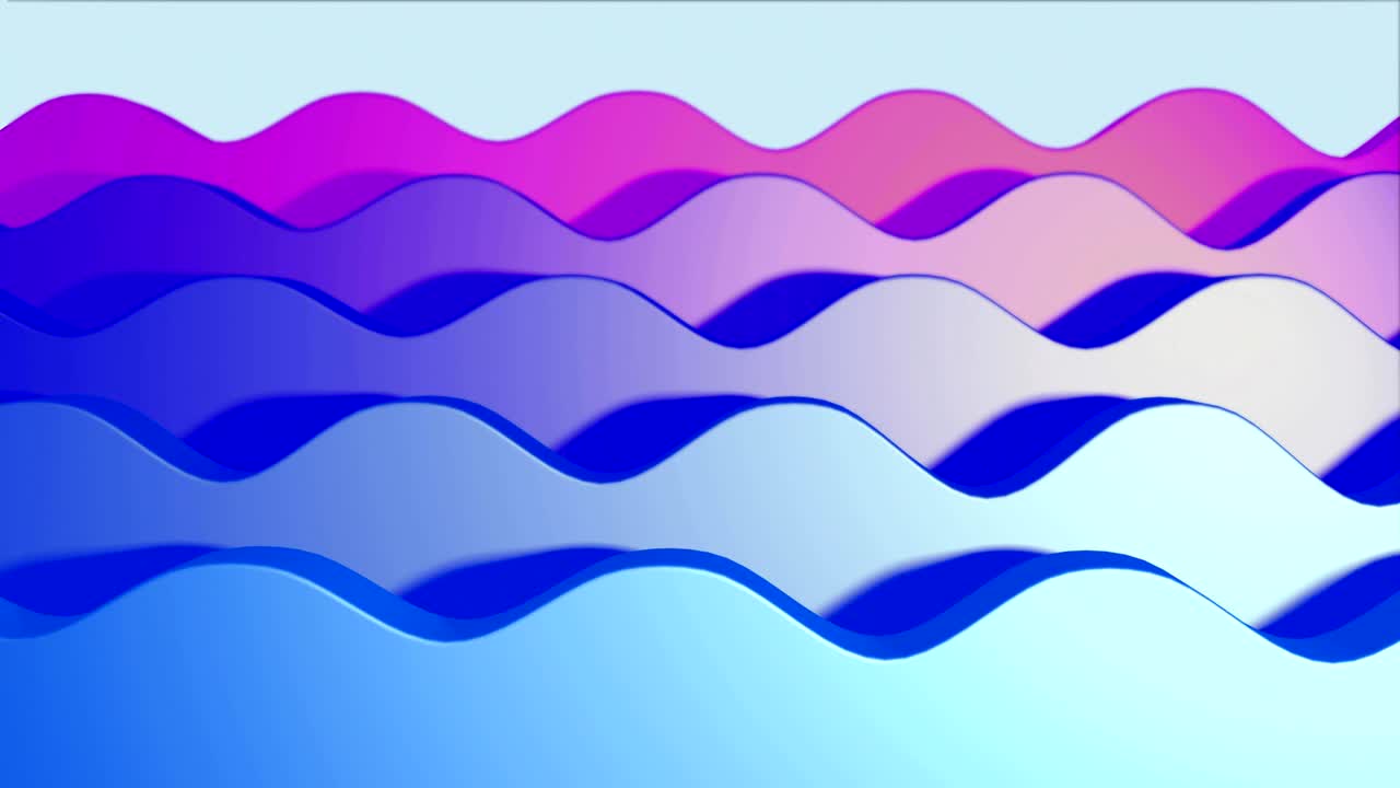 원활한 루핑 애니메이션 파동 배경