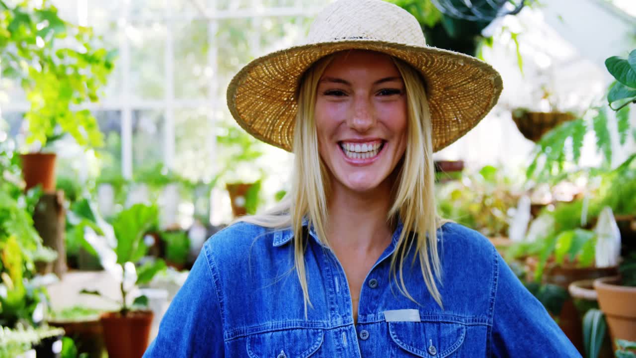 retrato de mujer hermosa