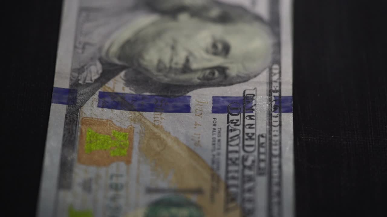 moneda estadounidense, billete de $100