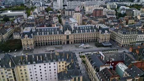 commerce palace at rennes in france