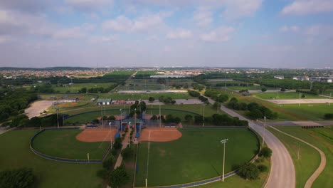 aerial flight over kya sports complex