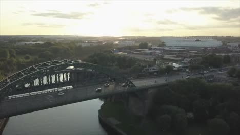 monkwearmouth bridge sunderland north east england