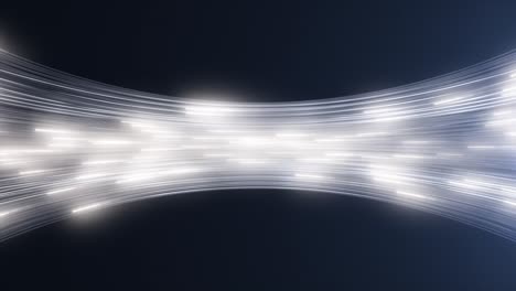 data transfer over fiber optic cables internet transmission concept - 4k seamless loop motion background animation