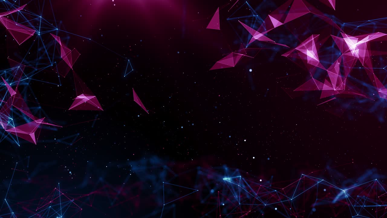 Plexus abstract network titles technology science background loop