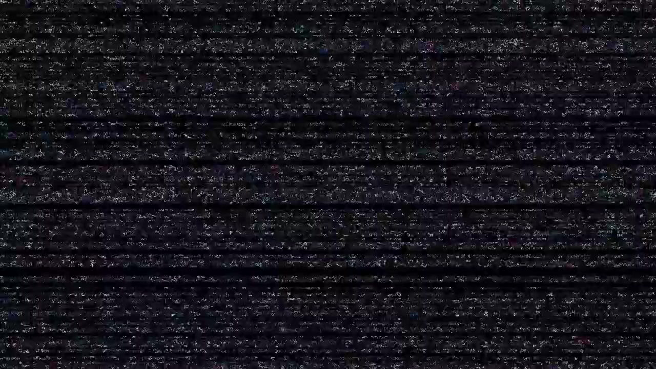 Analog Television Static Noise Background
