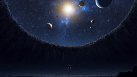 awe in the cosmic crater
