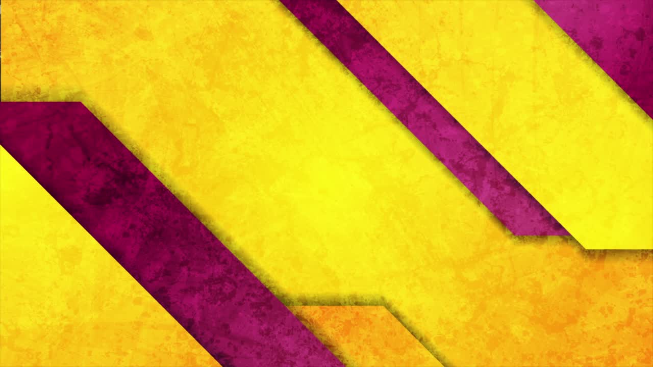 fondo de movimiento grunge geométrico abstracto amarillo y púrpura
