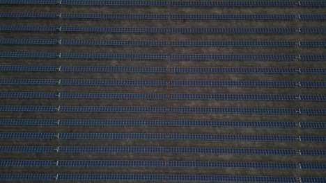 aerial view over a huge solar farm near esperance in western australia