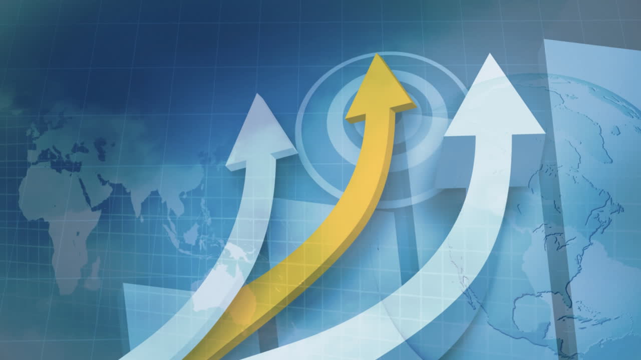 아로 4k의 디지털 생성 비디오