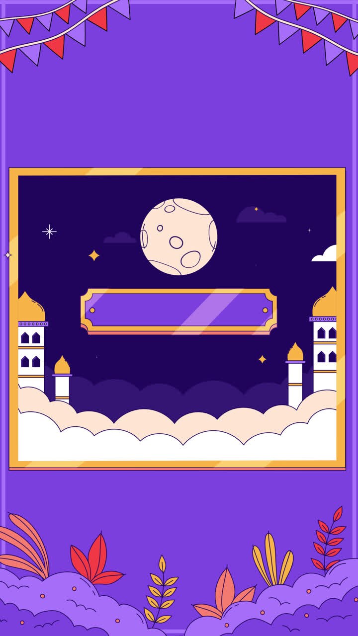 Ramadan Night Scene