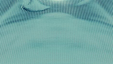 patrón geométrico abstracto con colores azul y verde