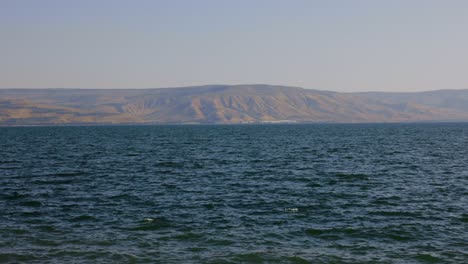 footage of the sea of galilea in israel