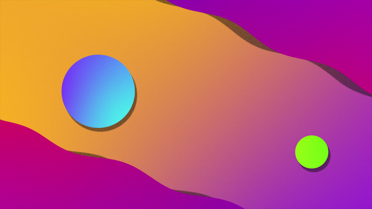 un fondo abstracto de ondas de vapor colorido perfectamente en bucle hecho de formas en movimiento y degradados que dan un ambiente y una estética vintage