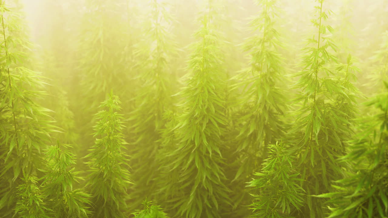 Lush green underwater vegetation thriving in a tranquil aquatic environment