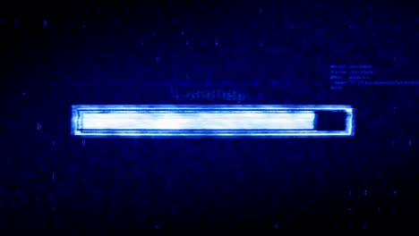 los datos no están disponibles texto ruido digital contracción glitch distorsión efecto error animación de bucle.
