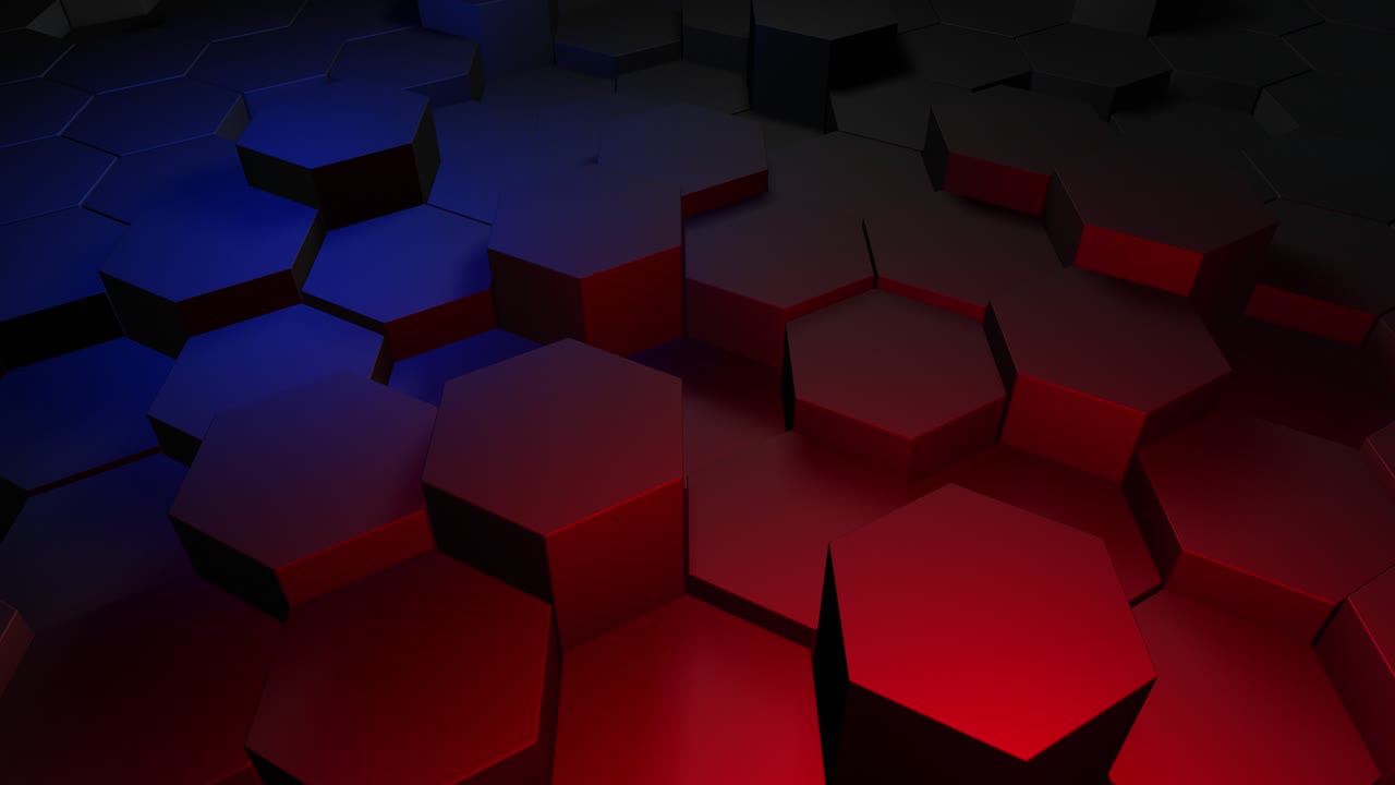 Abstract Hexagonal Pattern Background