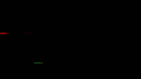 glitches digitales bucle sin costuras. daño a la señal de video retro futurista con píxeles muertos, ruido y errores de interferencia