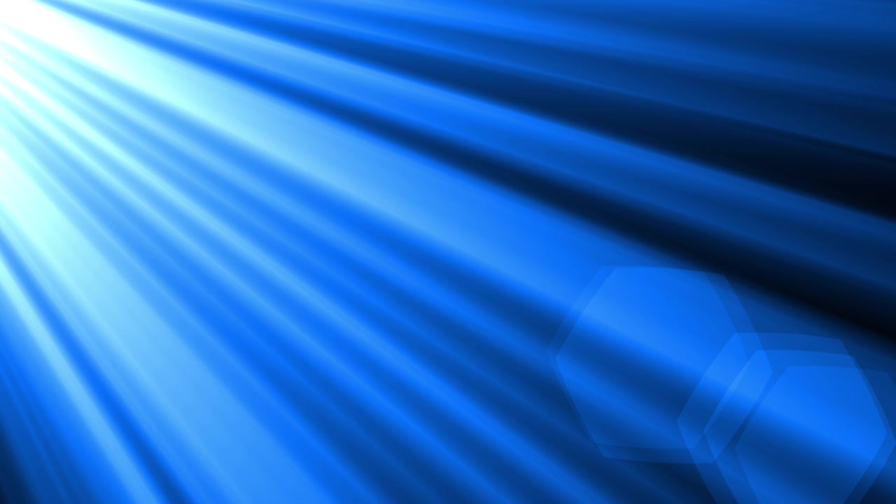 Dynamic Blue Light Rays with Optical Lens Flare Effect