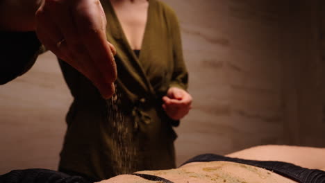 body scrub treatment