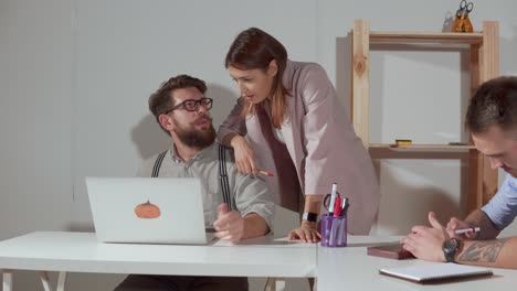 reunión de negocios
