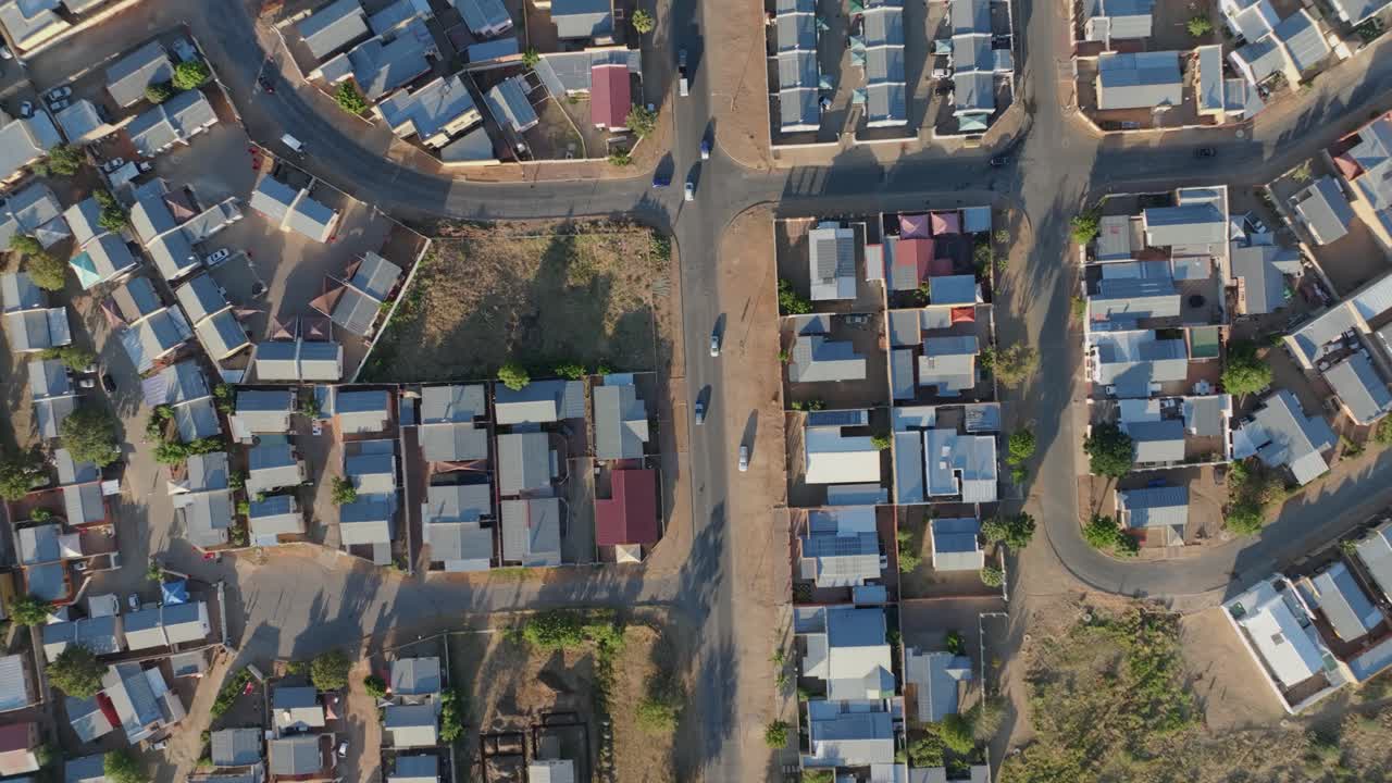 cityscape drone view of Namibia